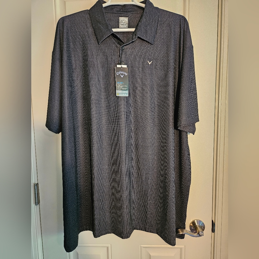 Callaway Men's Opti-Dri Golf Shirt NWT Size 3XLT